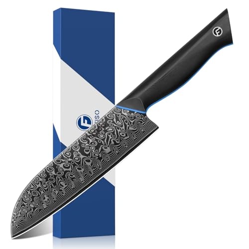 Santoku 7-Inch Damascus Steel Chef Knife: $29.99 Santoku 7-Inch Damascus Steel Chef Knife: $29.99