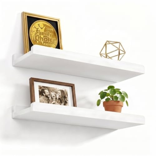 Love-KANKEI 17-Inch Floating Wall Shelves 2-Pack: $13.53 Love-KANKEI 17-Inch Floating Wall Shelves 2-Pack: $13.53
