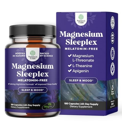 Magnesium L-Threonate Sleep Supplement 180-Count: $42.49 Magnesium L-Threonate Sleep Supplement 180-Count: $42.49