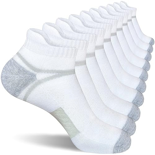 Suaskk Men's Cushioned Athletic Ankle Socks 5-Pack: $14.87 Suaskk Men's Cushioned Athletic Ankle Socks 5-Pack: $14.87