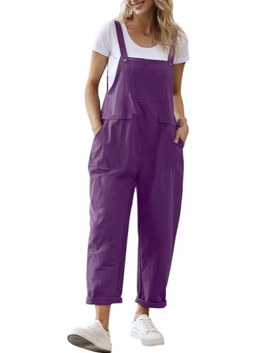 Yesno Women's Casual Loose Bib Overalls: $29.74