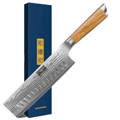 Hoshanho 6.5-Inch Damascus Nakiri Knife: $51.97 Hoshanho 6.5-Inch Damascus Nakiri Knife: $51.97