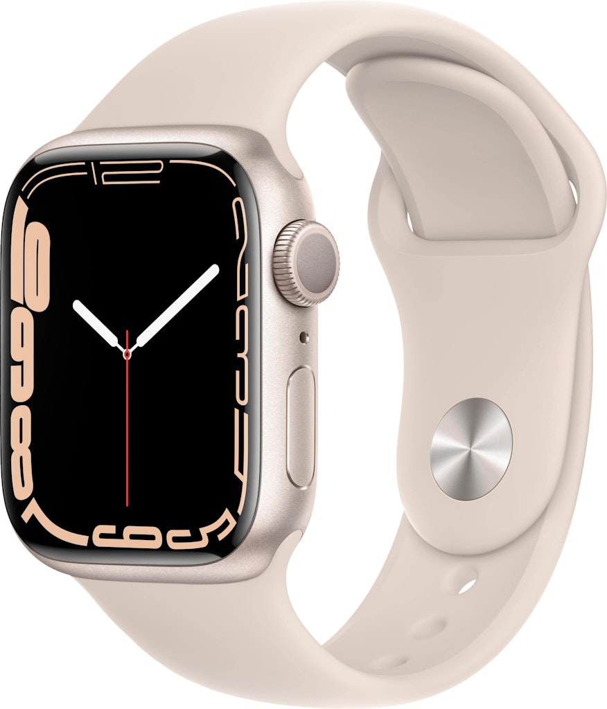 Apple Watch Series 7 41mm Starlight Aluminum GPS: $139.99 Apple Watch Series 7 41mm Starlight Aluminum GPS: $139.99