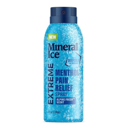 Mineral Ice Extreme Menthol Pain Relief Spray 4-oz.: $8.98 Mineral Ice Extreme Menthol Pain Relief Spray 4-oz.: $8.98