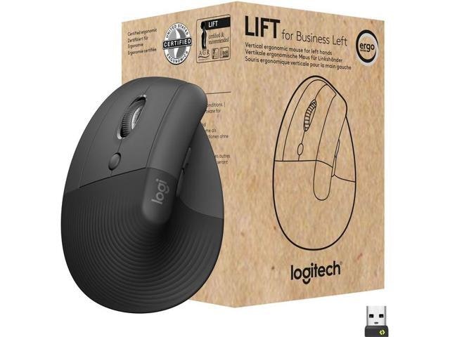 Logitech Lift Vertical Ergonomic Mouse for Business (Left-Handed): $79.99