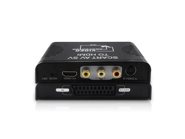 3-in-1 Composite AV and SCART to HDMI Converter: $72
