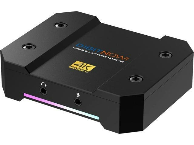 Digitnow 4K 60Hz HDR10 USB Video Capture Card: $148.50