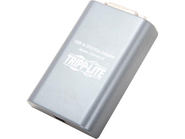 Tripp Lite USB 2.0 to DVI and VGA Dual Monitor Adapter: $33.35