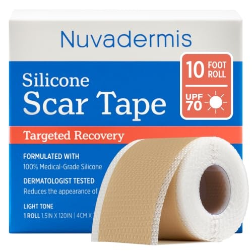 Nuvadermis 10-foot Silicone Scar Tape: $17.16 Nuvadermis 10-foot Silicone Scar Tape: $17.16