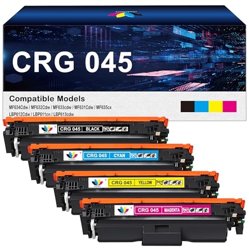 Canon 045 Toner Cartridge Set: $93.49 Canon 045 Toner Cartridge Set: $93.49