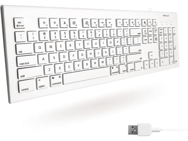 Macally Full-Size USB Wired Keyboard: $49.89 Macally Full-Size USB Wired Keyboard: $49.89