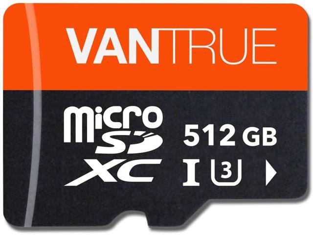 Vantrue 512GB microSDXC UHS-I U3 Memory Card with Adapter: $179.99 Vantrue 512GB microSDXC UHS-I U3 Memory Card with Adapter: $179.99