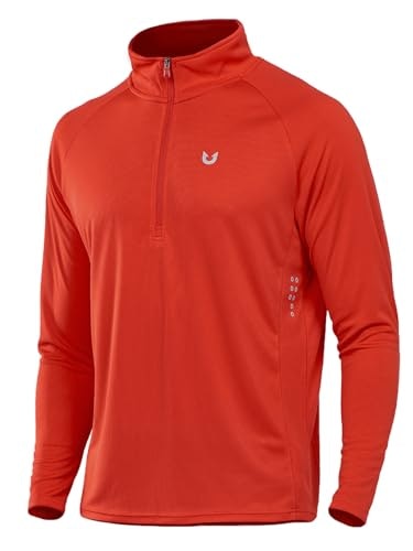 Northyard Men's Quarter Zip Athletic Long Sleeve Shirt: $19.99 Northyard Men's Quarter Zip Athletic Long Sleeve Shirt: $19.99