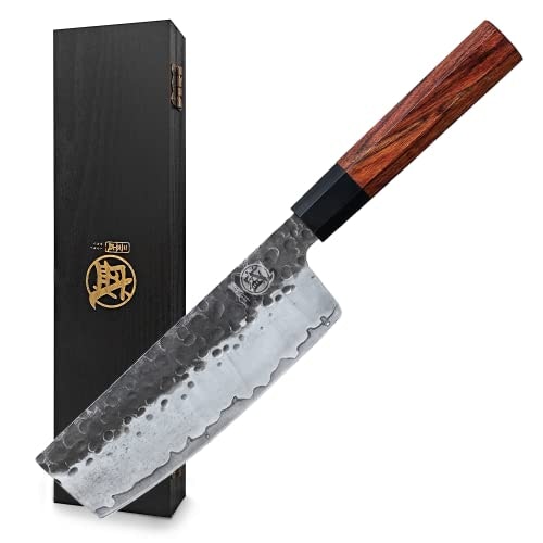 Mitsumoto Sakari 7-Inch Japanese Nakiri Knife: $53.99