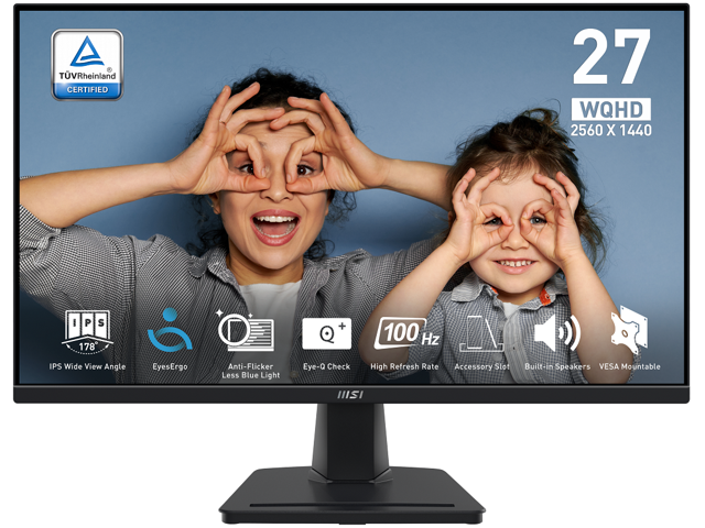 MSI 27" 1440p IPS Adaptive Sync Monitor: $107.99 MSI 27" 1440p IPS Adaptive Sync Monitor: $107.99