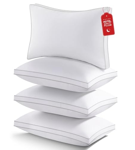 Roumea Standard Bed Pillows 4-Pack: $49.99