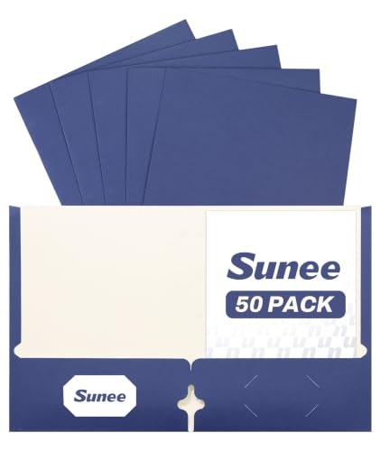 Sunee 3-Hole Punched 2-Pocket Folder 50-Pack: $19.54 Sunee 3-Hole Punched 2-Pocket Folder 50-Pack: $19.54