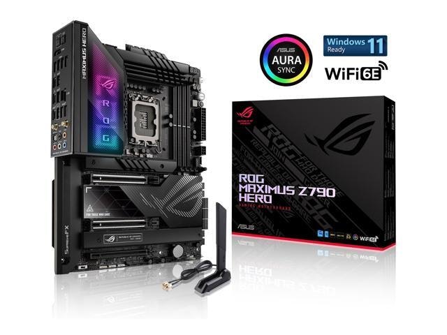 Asus ROG Maximus Z790 Hero WiFi 6E LGA 1700 ATX Motherboard: $330.40 Asus ROG Maximus Z790 Hero WiFi 6E LGA 1700 ATX Motherboard: $330.40