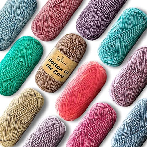 Cotton to the Core #3 DK Cotton Yarn 12-Pack: $39.09