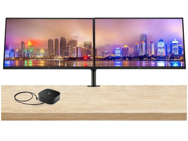 HP EliteDisplay E27k G5 27" 4K HDR IPS LED Monitor 2-Pack: $1,349