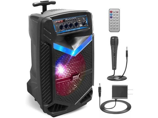 Pyle 400W 8-Inch Portable Bluetooth PA Speaker System: $79.99 Pyle 400W 8-Inch Portable Bluetooth PA Speaker System: $79.99