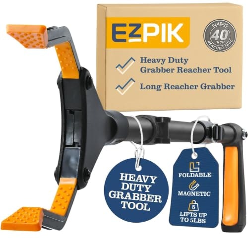 EZPIK 40-Inch Folding Grabber Reacher Tool: $20.34 EZPIK 40-Inch Folding Grabber Reacher Tool: $20.34