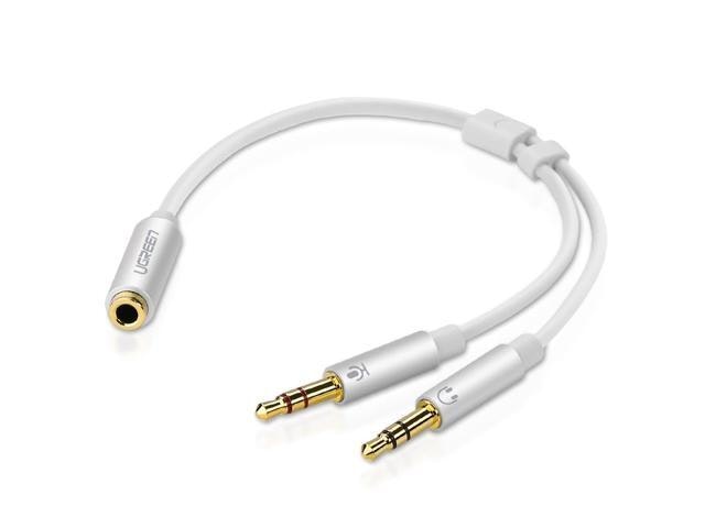3.5mm Stereo Female to Dual Male Headset Audio Splitter Cable: $19.97 3.5mm Stereo Female to Dual Male Headset Audio Splitter Cable: $19.97