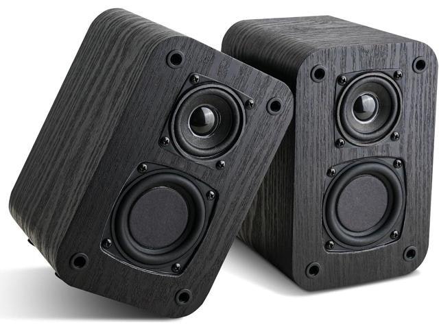Passive Bookshelf Home Theater Speakers: $70.18