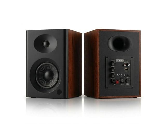 4-Inch Powered Bluetooth Bookshelf Speakers 2-Pack: $138.99 4-Inch Powered Bluetooth Bookshelf Speakers 2-Pack: $138.99