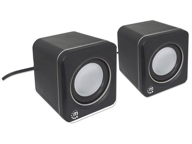 Manhattan USB-Powered Stereo Speaker System: $12.99