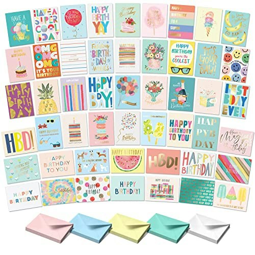 Sweetzer & Orange Happy Birthday Cards 50-Pack: $14.19 Sweetzer & Orange Happy Birthday Cards 50-Pack: $14.19