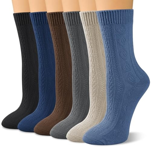 Justay Women's Crew Socks: $9.49 Justay Women's Crew Socks: $9.49