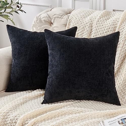 Gawamay 22"x22" Square Chenille Throw Pillow Covers 2-Pack: $14.24 Gawamay 22"x22" Square Chenille Throw Pillow Covers 2-Pack: $14.24