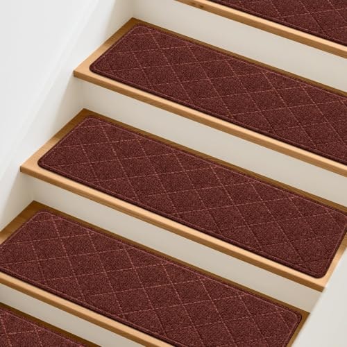 TranquilMoments 8" x 30" Non-Slip Stair Treads 10-Pack: $28.98