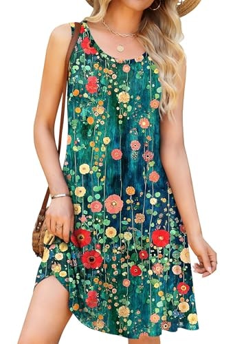 Weaczzy Women's Casual Wrap Sundress: $12.74 Weaczzy Women's Casual Wrap Sundress: $12.74