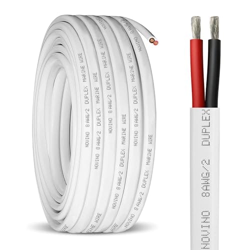 8-Gauge 20ft Duplex Marine Wire: $33.99 8-Gauge 20ft Duplex Marine Wire: $33.99