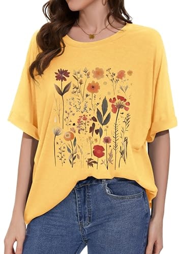Women's Oversized Casual T-Shirt: $11.04