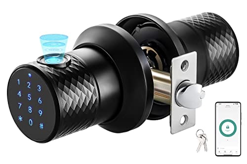 Buoan 4-in-1 Smart Fingerprint Keypad Door Knob: $67.92 Buoan 4-in-1 Smart Fingerprint Keypad Door Knob: $67.92
