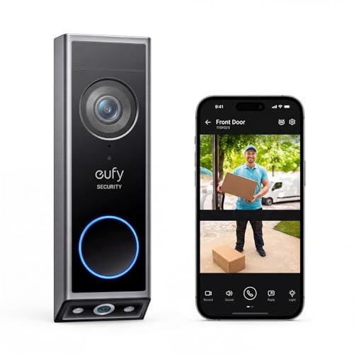 Eufy Security E340 Dual Camera 2K Video Doorbell: $119.98 Eufy Security E340 Dual Camera 2K Video Doorbell: $119.98