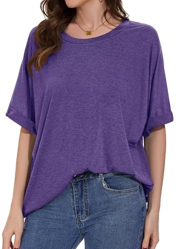 Women's Oversized Casual T-Shirt: $8.49