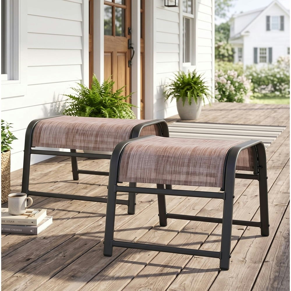 Fundaze Patio Ottoman 2-Pack: $67.99