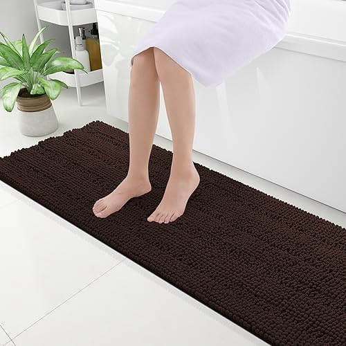 Grandaily 59x20-inch Chenille Striped Bath Rug: $33.14 Grandaily 59x20-inch Chenille Striped Bath Rug: $33.14