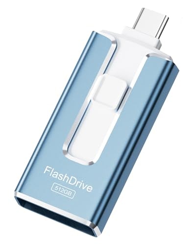 512GB MFi Certified 3-in-1 USB Flash Drive: $49.99 512GB MFi Certified 3-in-1 USB Flash Drive: $49.99