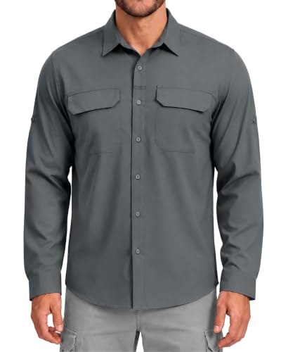 Men's UPF 50+ Long Sleeve Fishing Shirt: $18.99 Men's UPF 50+ Long Sleeve Fishing Shirt: $18.99