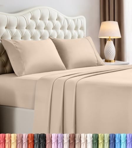 Queen Size 4-Piece Deep Pocket Bed Sheet Set: $16.98 Queen Size 4-Piece Deep Pocket Bed Sheet Set: $16.98
