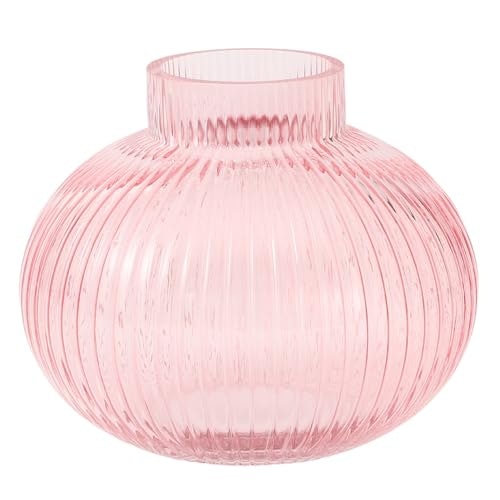 Yanwe1 6-Inch Ribbed Glass Vase: $28.04 Yanwe1 6-Inch Ribbed Glass Vase: $28.04