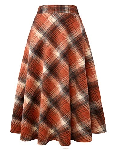 Women's Plaid A-Line Maxi Skirt: $36.53 Women's Plaid A-Line Maxi Skirt: $36.53