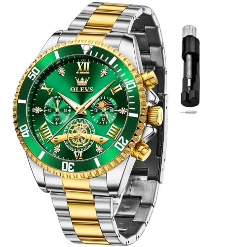 Olevs Men's Chronograph Stainless Steel Watch: $34.22 Olevs Men's Chronograph Stainless Steel Watch: $34.22