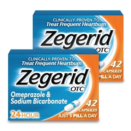 Zegerid OTC Heartburn Relief 84-Count: $36.12