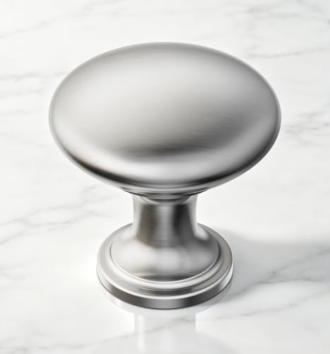 Veise 1-1/6" Brushed Nickel Cabinet Knob 5-Pack: $12.98 Veise 1-1/6" Brushed Nickel Cabinet Knob 5-Pack: $12.98